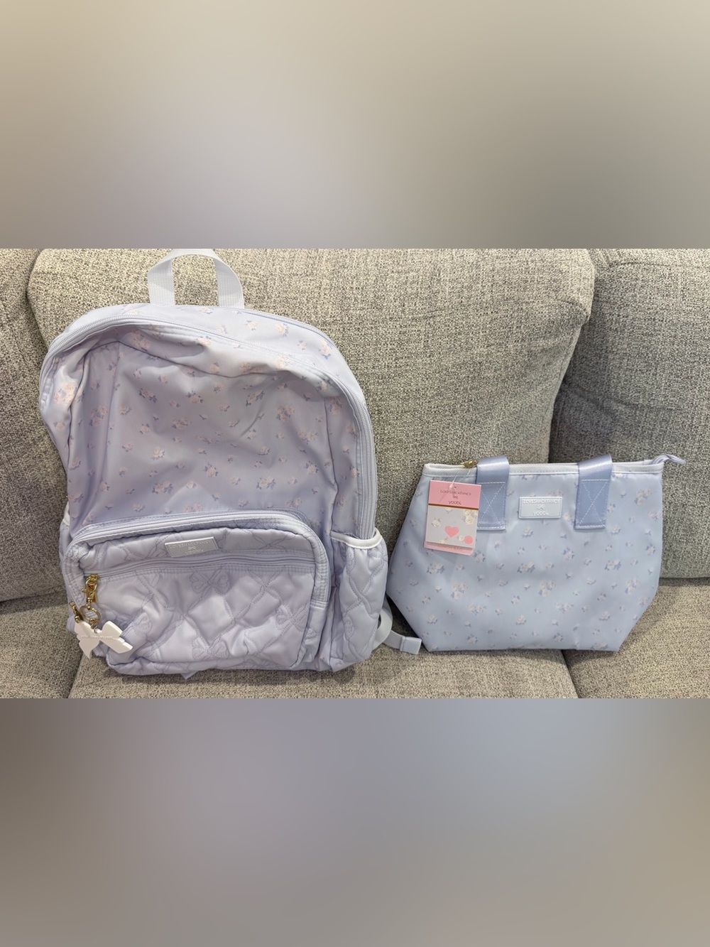 LoveShackFancy × Target - Yoobi
Everblooming Rosettes Ditsy Backpack
Breezy Blue